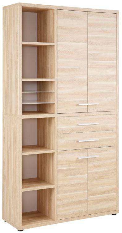 Maja Set+ Tall Storage Combi in Natural Oak