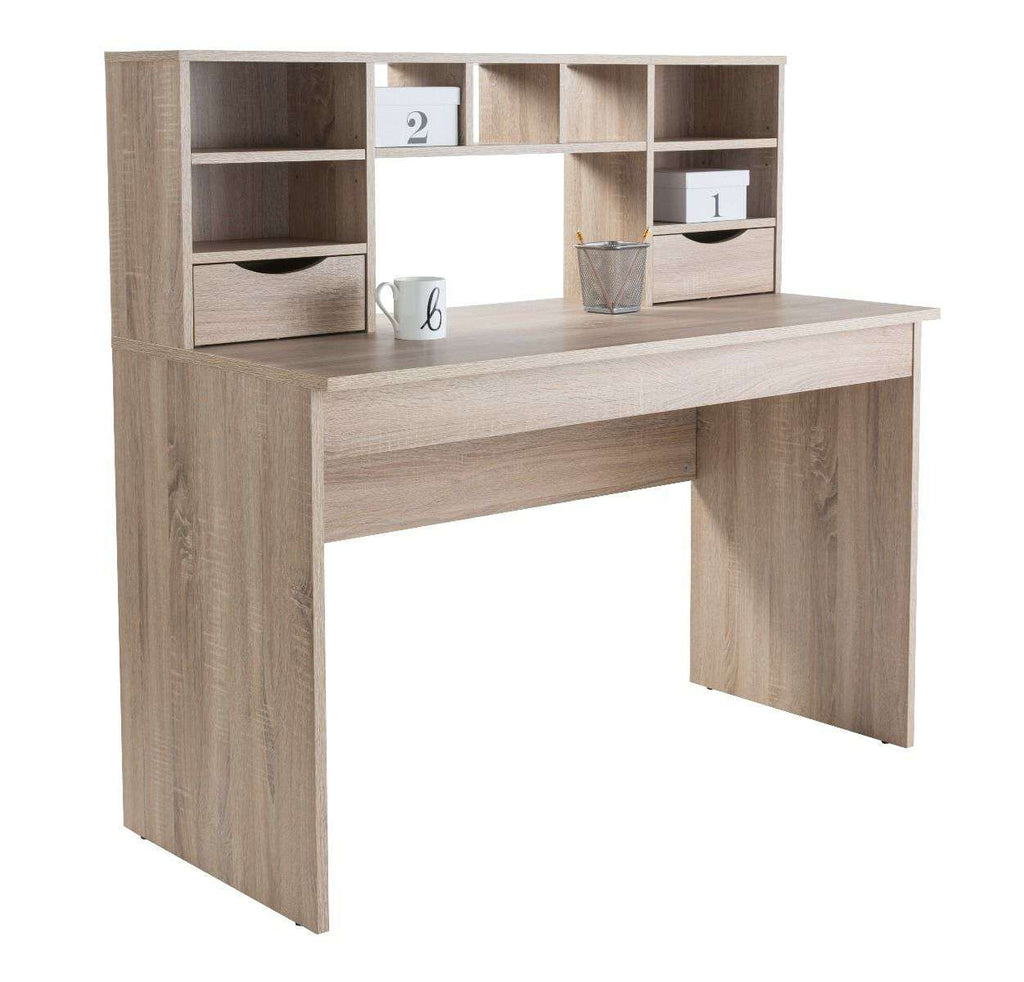 Alphason Albion Light Oak Workstation (AW2120)