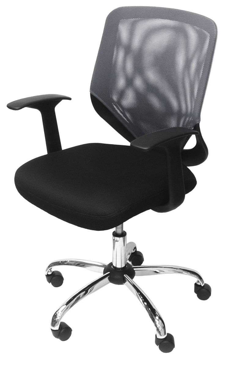 Alphason Atlanta Black and Grey Mesh Office Chair (AOC9201-M-GRY)