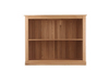 360 rotating image of the Baumhaus Mobel Oak Low Bookcase (COR01B)