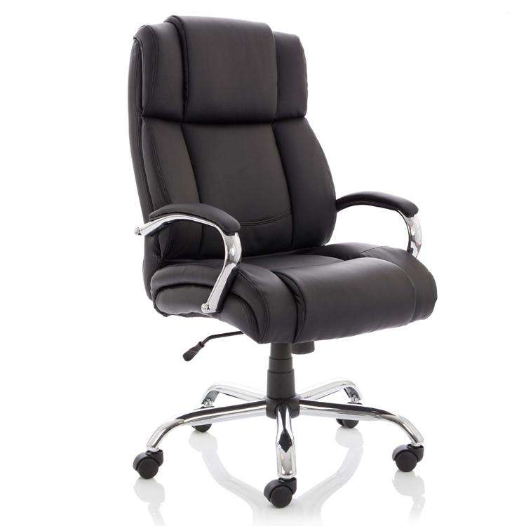 Dynamic Texas HD Luxury Executive Leather Office Chair in Black