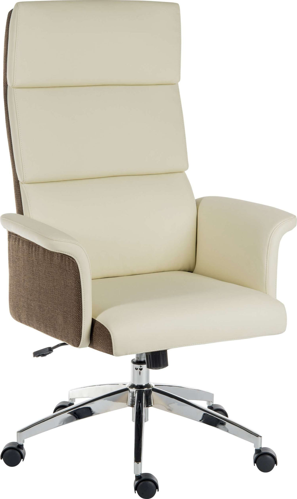 Teknik Elegance High Cream Leather Chair