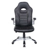 Alphason Talladega Black Racing Style Leather Chair (AOC8211BLK)