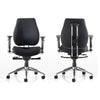 Dynamic Chiro Plus Ergonomic 24Hr Executive Chair in Black Fabric