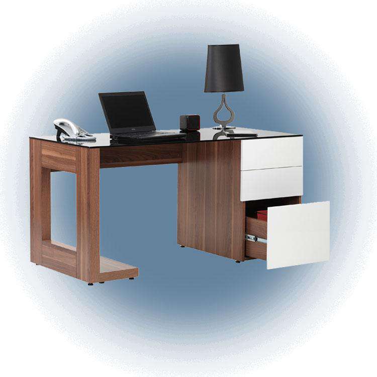 Alphason Sorbonne Executive Computer Desk (ADSOR150-W)