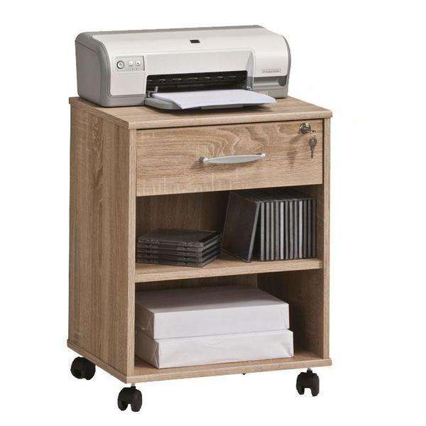 Maja Madrid Mobile Pedestal in Oak (4025 5525)