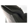 Detail image of the backrest on the Teknik 6958 - Goliath Light Visitor Black Leather Chair