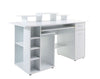 Alphason San Diego White Computer Workstation (AW12004WHI)