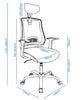 Alphason Florida Executive Mesh-back Office Chair (AOC4125BLK)