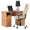 Alphason Maryland Beech Computer Workstation (AW12010)