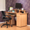Alphason San Diego Beech Computer Workstation (AW12004)