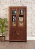 Image of the Baumhaus Mayan Walnut Large Glazed Cabinet (CWC01D)