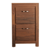 360 rotating image of the Baumhaus Mayan Walnut Desk Height Filing Cabinet (CWC07A)