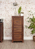 Image of the Baumhaus Mayan Walnut 3-Drawer Filing Cabinet (CWC07B)