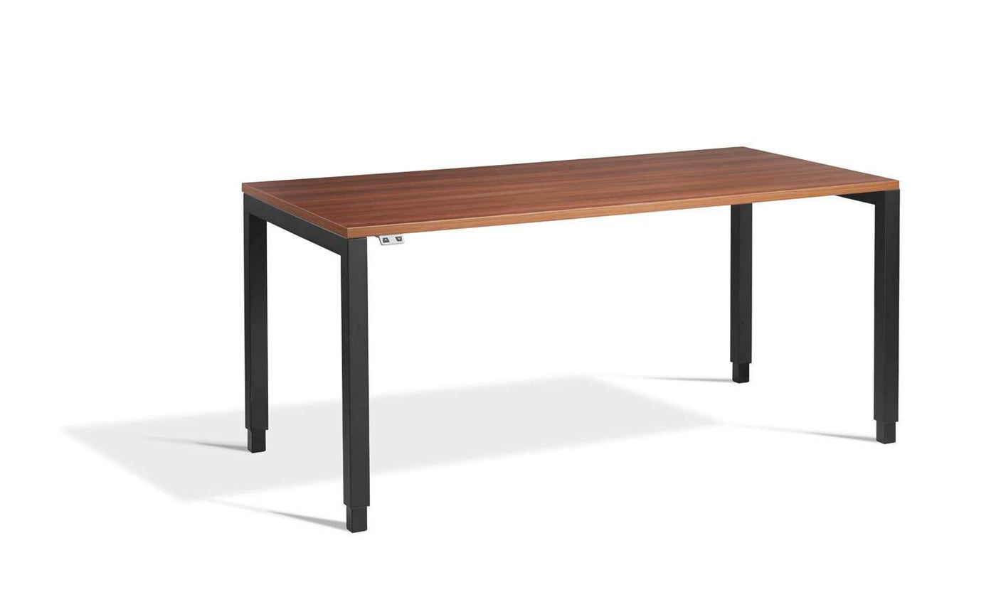 Small adjustable top office desk