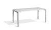 Lavoro Apex Height Adjustable Office Desk with Silver Frame-Grey