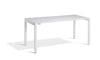 Lavoro Apex Height Adjustable Office Desk with White Frame-Grey