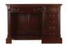 360 rotation view of the Baumhaus La Roque Single Pedestal Office Desk (IMR06B)