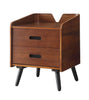 Jual Vienna PC610 Walnut Desk Pedestal With 2 Drawers by Jual Furnishings