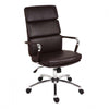 Teknik 1097BN - Deco Faux Leather Executive Chair in Brown