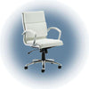 Dynamic Classic Medium Back Executive Office Chair in White