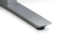 Lavoro Advantage Premium Height Adjustable Office Desk floor levelling feet