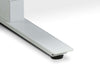 Lavoro Advantage Premium Height Adjustable Office Desk floor levelling feet