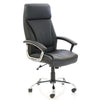 Dynamic Penza Executive Luxury Leather Office Chair in Black
