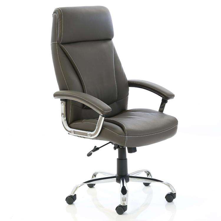 Dynamic Penza Luxury Executive Leather Office Chair in Brown