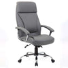 Dynamic Penza Luxury Executive Leather Office Chair in Grey