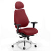Dynamic Chiro Plus Ultimate Ergonomic 24Hr Executive Chair in Ginseng Chilli