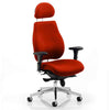 Dynamic Chiro Plus Ultimate Ergonomic 24Hr Executive Chair in Tabasco Red