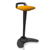 Dynamic Spry Sit and Stand Stool in Senna Yellow with Black Frame