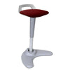 Dynamic Spry Sit and Stand Stool in Ginseng Chilli with Grey Frame