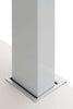 Highlight of the desk leg into the optional pedestal on the Maja eDJUST Small Motorised Height Adjustable Desk