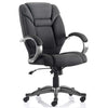 Dynamic Galloway Executive Fabric Office Chair in Black