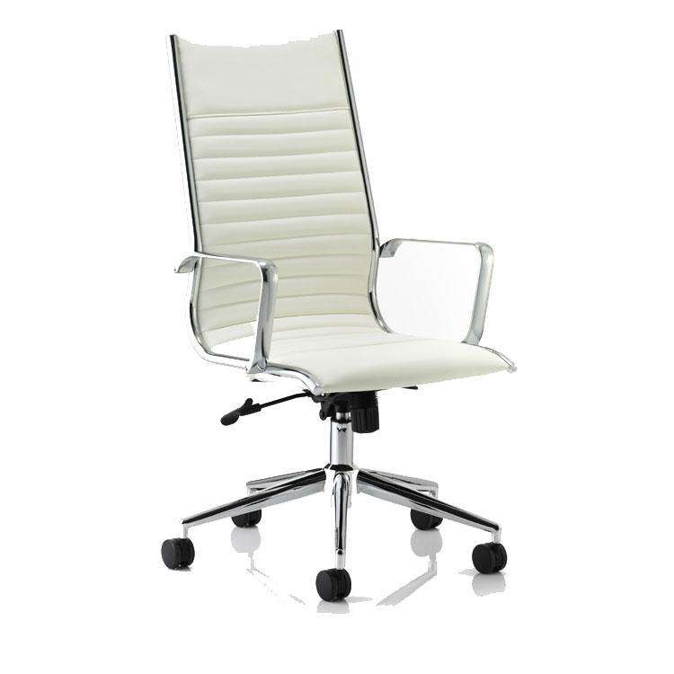 Dynamic Ritz Executive Office Chair in White