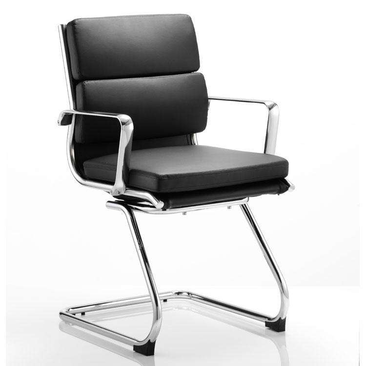 Dynamic Savoy Visitor Office Chair in Black