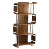 Jual Helsinki BS201 Curved Bookshelf in Walnut