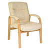 Teknik 8513MDK - Knightsbridge Visitor Leather Chair in Cream