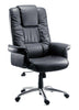 Teknik B9001C - Lombard Gull Wing Black Leather Chair