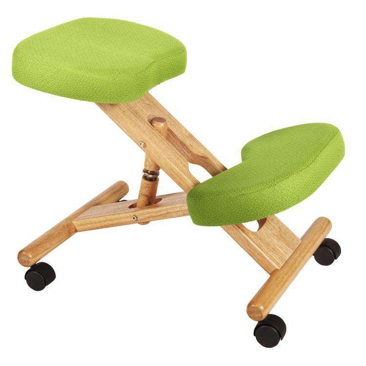 Teknik M0001-LIME - Wooden Kneeling Chair in Lime