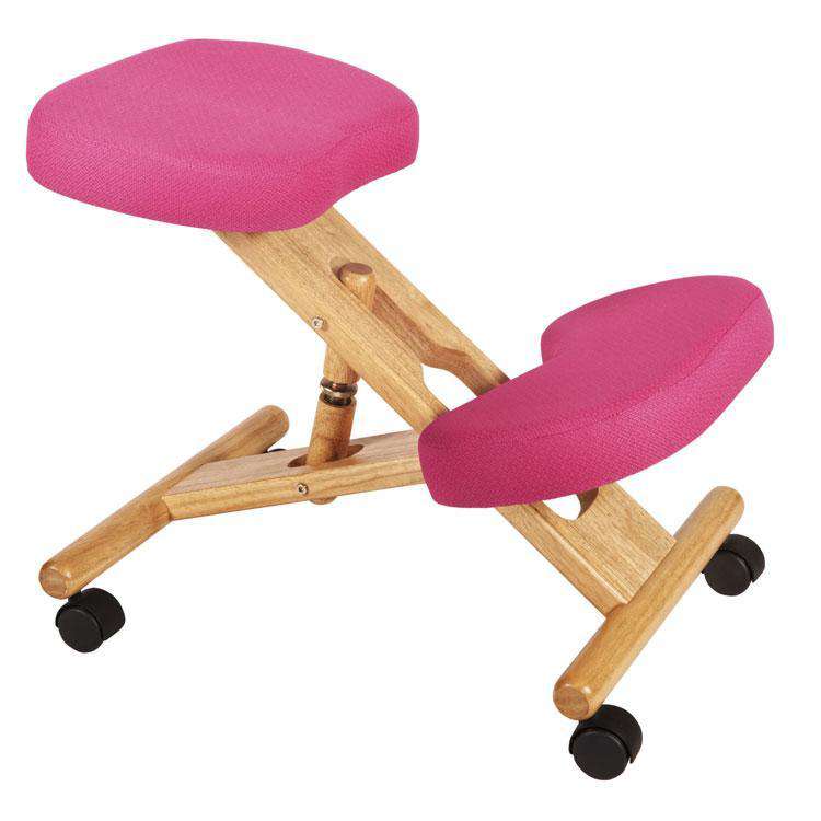 Teknik M0001-PINK - Wooden Kneeling Chair in Pink