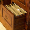 Highlight of the drop-down, foolscap filing on the Baumhaus La Roque Two Drawer Filing Cabinet (IMR07A)