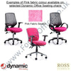 Dynamic Chiro High Back Ergonomic 24Hr Executive Chair in Blue Fabric