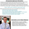 Chiropractic information relevant to the Dynamic Chiro Plus Ultimate Ergonomic 24Hr Executive Chair