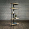 Teknik Office Industrial Style Chunky 4 Shelf Bookcase