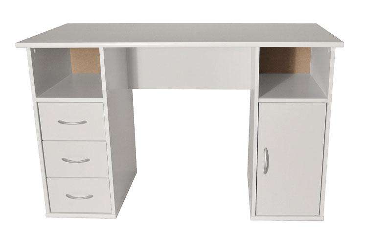 Alphason Maryland White Computer Workstation (AW12010WHI)