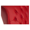 Detail image of the backrest on the Teknik 6927RD - Chairman Executive Rouge Leather Armchair