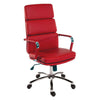 Teknik 1097RD  - Deco Faux Leather Executive Chair in Red